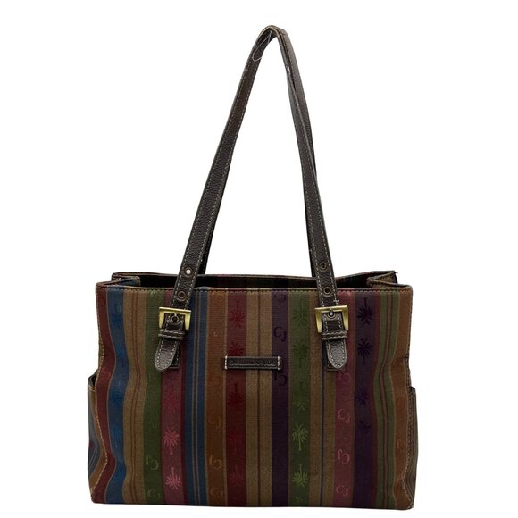 Caribbean Joe Multicolor Fabric Shoulder Bag - Picture 1 of 10